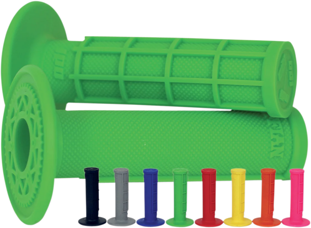 ODI Grips Grips - Ruffian - Half Waffle - Pink H01RFP - Side View