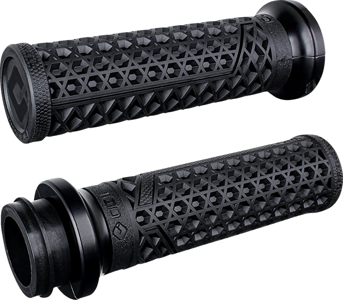 ODI Grips Grips - Vans - TBW - Graphite/Gunmetal V31VHTWH-H - Side View