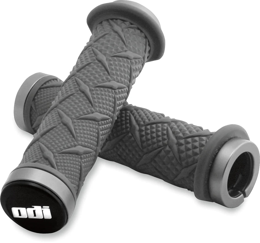 ODI Grips Grips - Xtreme - Lock-On - Gray J30XTH-S - Side View