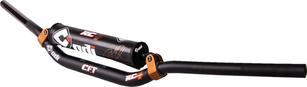 ODI Grips Handlebar - CFT - Podium - RC4 - Black H904CFB - Side View