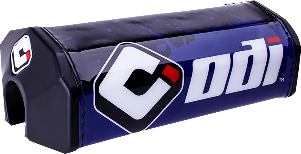 ODI Grips Handlebar Pad - Oversized - Splatter - Blue/Black H72BPS-UB - Main Product View
