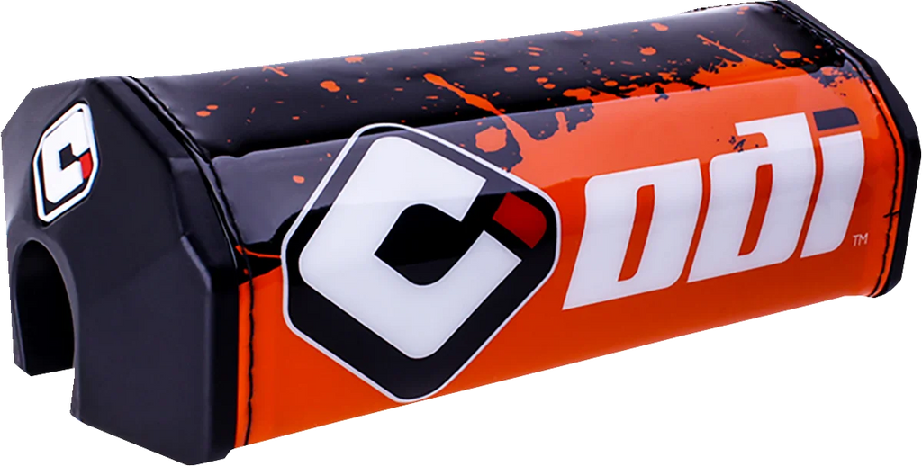 ODI Grips Handlebar Pad - Oversized - Splatter - Orange/Black H72BPS-OB - Main Product View