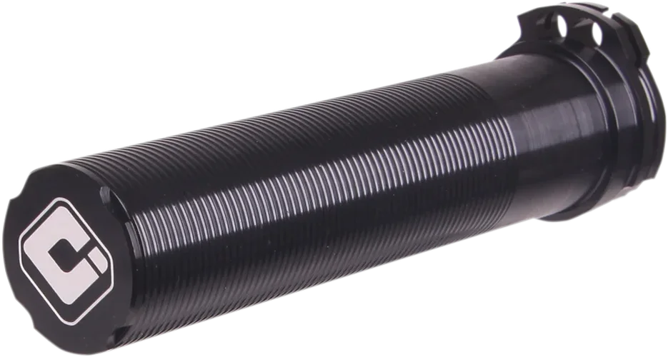 ODI Grips Throttle Tube - Fusion - V-Twin - Black H70FVCB - Side View