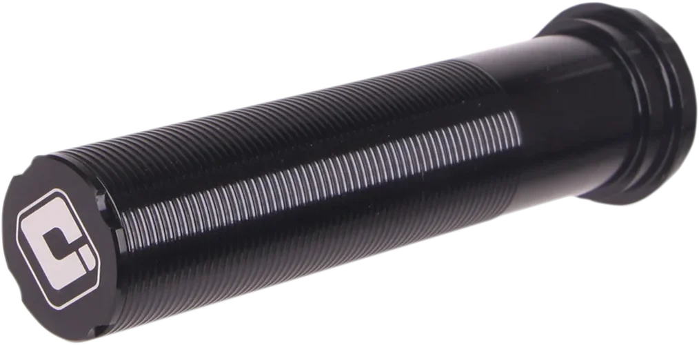 ODI Grips Throttle Tube - Fusion - V-Twin - Black H70FVTB - Side View