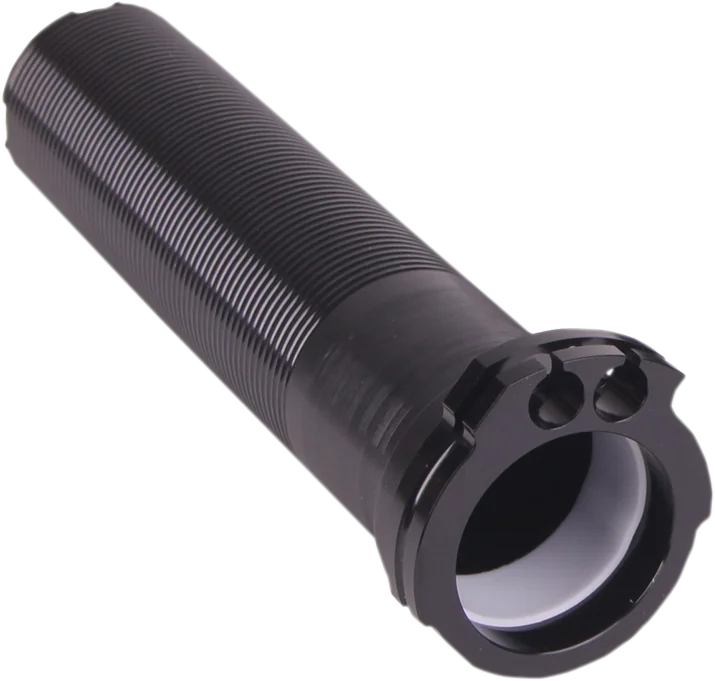 ODI Grips Throttle Tube - Fusion - V-Twin - Black H70FVCB - Main Product View