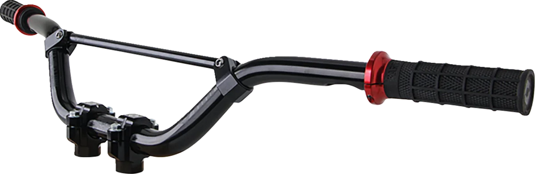 ODI Grips V-Twin Handlebar Crossbar - Black V70CB-B - Side View
