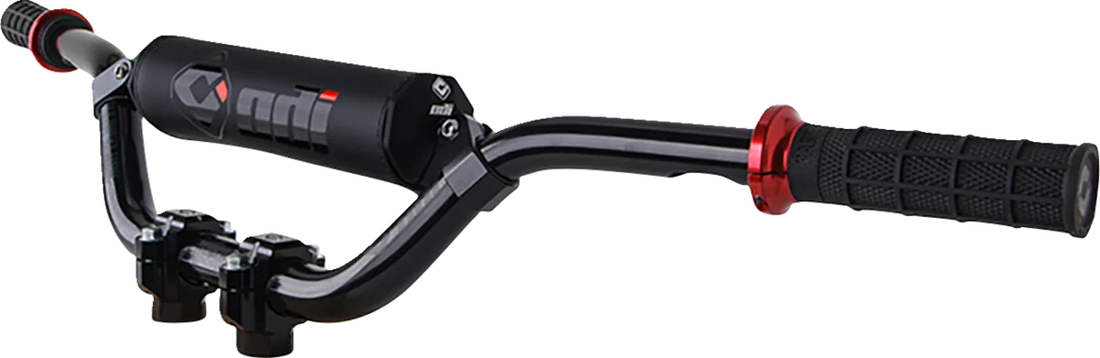 ODI Grips V-Twin Handlebar Crossbar - Black V70CB-B - Installation View