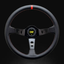 Load image into Gallery viewer, OMP Corsica Racing Steering Wheels 350mm - Black/Red