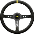 Load image into Gallery viewer, OMP Corsica SuperleggeroSuede Leather 350mm Diameter Steering Wheel Black