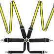 Load image into Gallery viewer, OMP First 3/2 Racing Harness Black Yellow