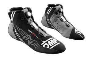 OMP KART SHOES KS-X FIA 8877-2022 BLACK/GREY/FLUO YELLOW SIZE 46