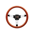 Load image into Gallery viewer, OMP Mugello Wooden Steering Wheel 350mm Handgrip Oval25X23mm