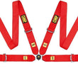 Load image into Gallery viewer, OMP Safety Harness First 3In 4 Points Red Fia 8854/98