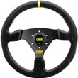 Load image into Gallery viewer, OMP Targa Steering Wheel Black/Black