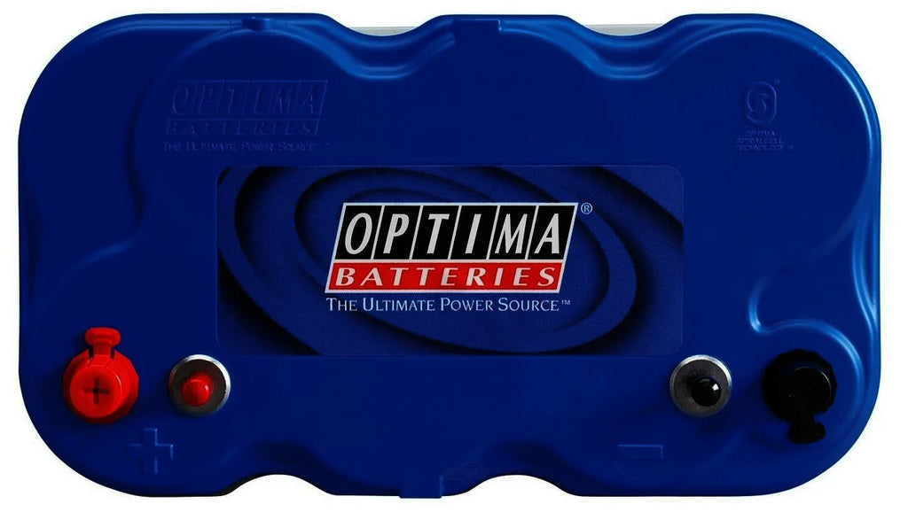 OPTIMA Battery Blue Top 800cca/1000ca 27M Top Post 8027-127 - Side View