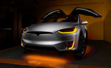 Load image into Gallery viewer, ORACLE Lighting 16-21 Tesla Model X Dynamic ColorSHIFT Headlight &amp; Fog Light DRL Kit - Back View
