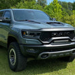 Load image into Gallery viewer, ORACLE Lighting 19-22 RAM Rebel/TRX Front Bumper Flush LED Light Bar System - White - Installation View
