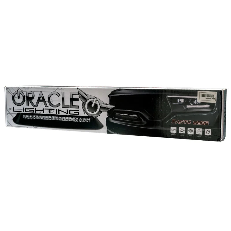 ORACLE Lighting 19-22 RAM Rebel/TRX Front Bumper Flush LED Light Bar System - White - Additional View 6