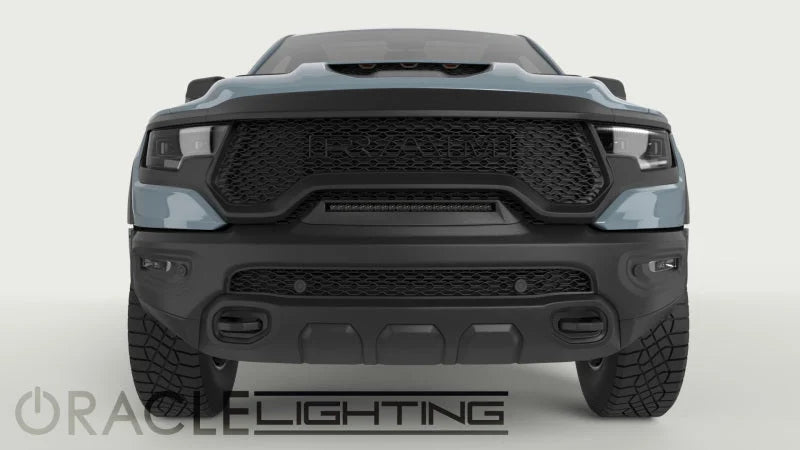 ORACLE Lighting 19-22 RAM Rebel/TRX Front Bumper Flush LED Light Bar System - White - Additional View 9
