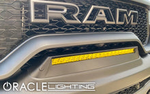 Load image into Gallery viewer, ORACLE Lighting 19-22 RAM Rebel/TRX Front Bumper Flush LED Light Bar System - Yellow - Additional View 16
