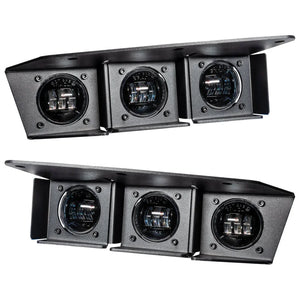 ORACLE Lighting 21-22 Ford Bronco Triple LED Fog Light Kit for Steel Bumper - White - Main Product View
