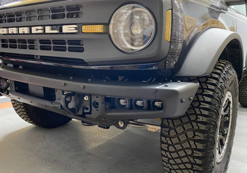 ORACLE Lighting 21-22 Ford Bronco Triple LED Fog Light Kit for Steel Bumper - White - Additional View 9