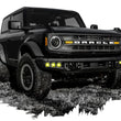 Load image into Gallery viewer, ORACLE Lighting 21-22 Ford Bronco Triple LED Fog Light Kit for Steel Bumper - Yellow - Installation View