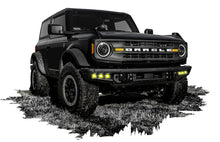 Load image into Gallery viewer, ORACLE Lighting 21-22 Ford Bronco Triple LED Fog Light Kit for Steel Bumper - Yellow - Installation View