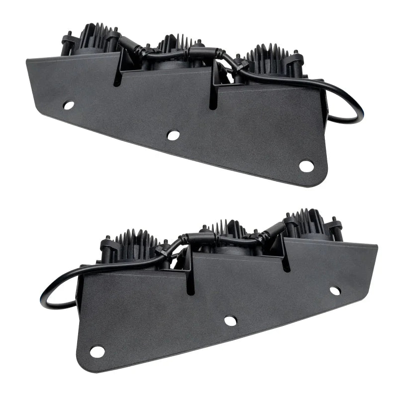ORACLE Lighting 21-22 Ford Bronco Triple LED Fog Light Kit for Steel Bumper - Yellow - Additional View 11