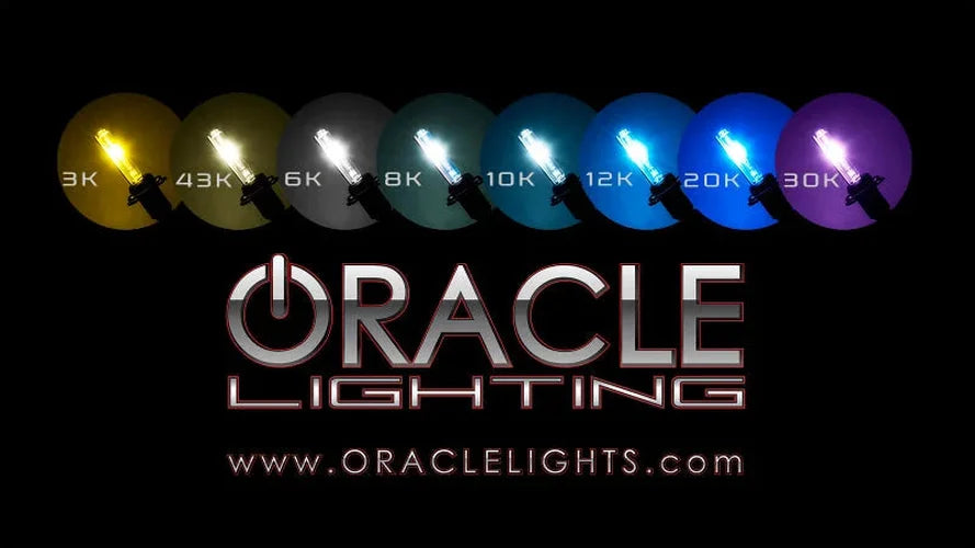 Oracle 9007 35W Canbus Bi-Xenon HID Kit - 6000K - Back View
