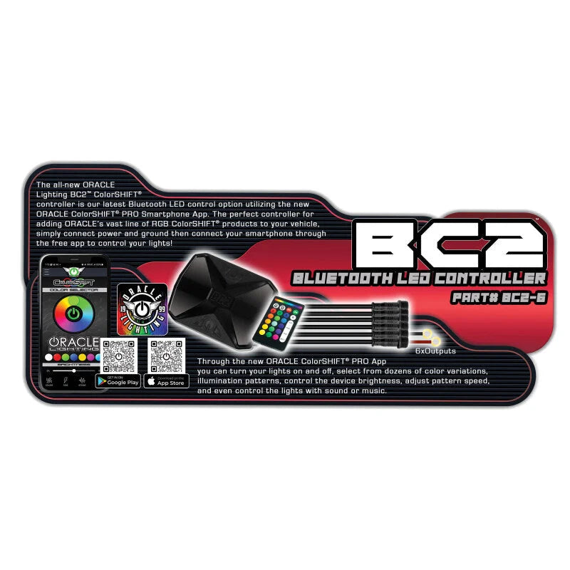 ORACLE Lighting BC2 Bluetooth ColorShift RGB LED Controller - 6 Output - Additional View 6
