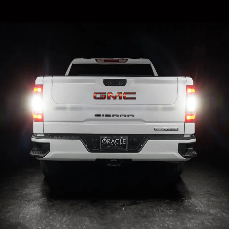 ORACLE Lighting Black Series Flush Style LED Tail Lights - Back View