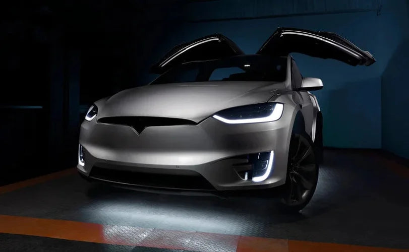 ORACLE Lighting 16-21 Tesla Model X Dynamic ColorSHIFT Headlight & Fog Light DRL Kit - Additional View 6