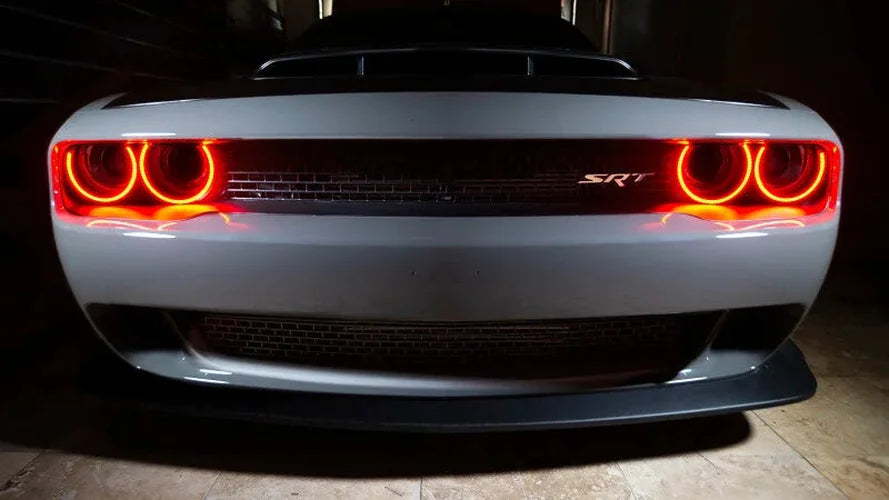 Oracle 15-21 Dodge Challenger Dynamic Surface Mount Headlight Halo Kit - - Dynamic - Additional View 6