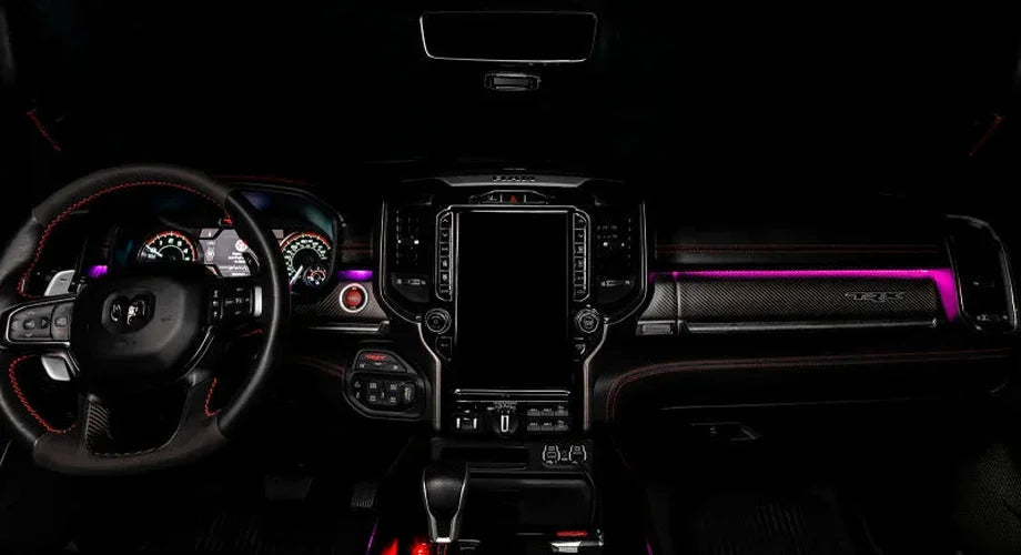 Oracle 19-22 Ram Fiber Optic LED Interior Ambient Dash Kit - (3PCS) - - Additional View 6
