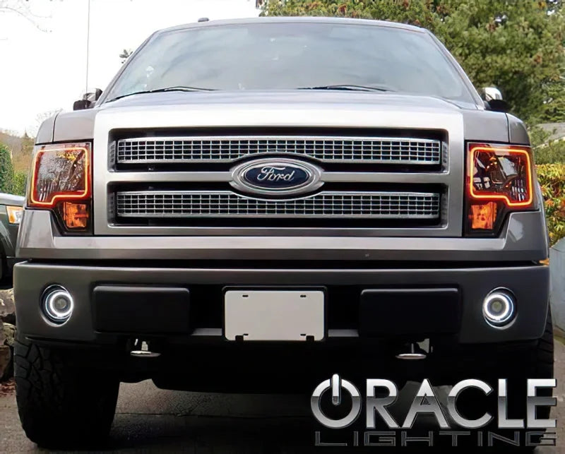 ORACLE Lighting Halo Kit - ColorSHIFT fits 2010-2014 Ford F-150 FX2 / 2010-2012 Ford F-150 FX4 - Installation View