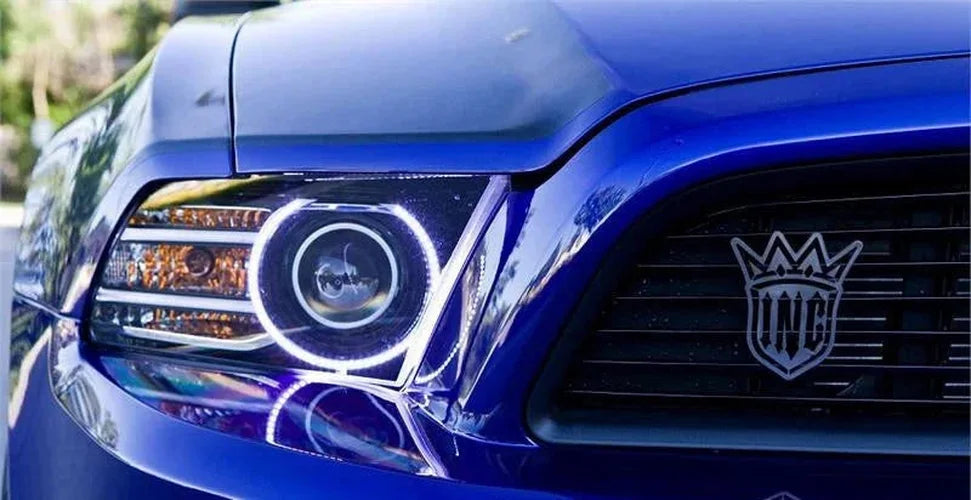 Oracle Ford Mustang 13-14 Halo Kit - ColorSHIFT - Side View