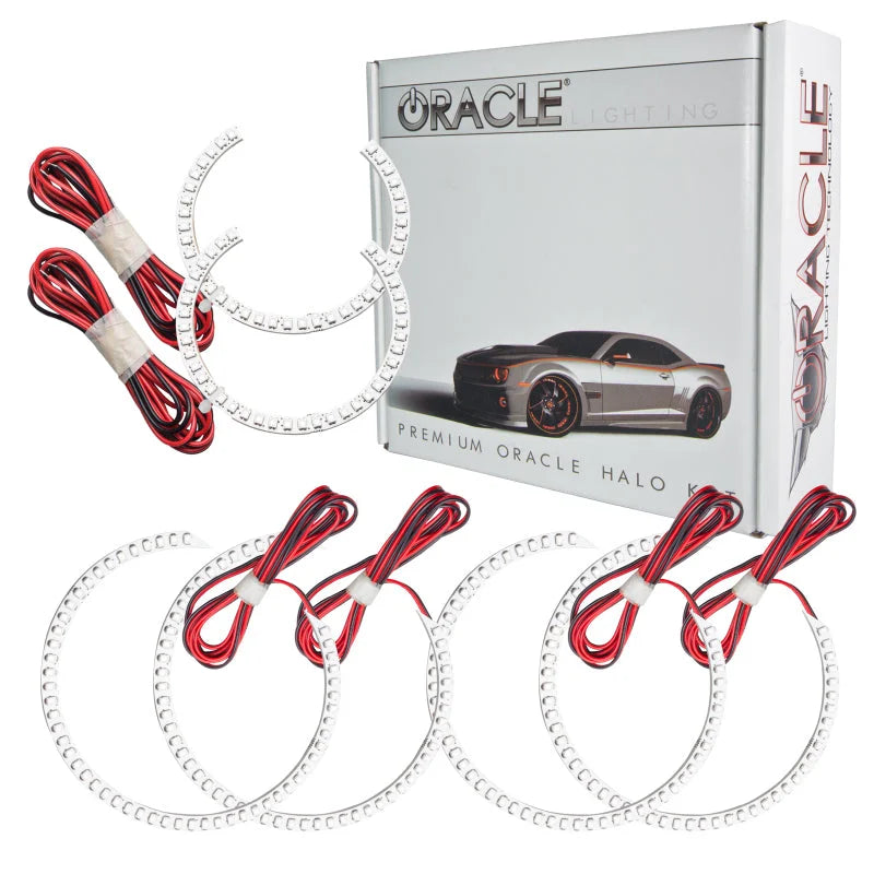 ORACLE Lighting LED Halo Kit - White fits 2004-2009 Mazda 3 I / 2007-2009 Mazda 3 Mazdaspeed / 2005 Mazda 3 SP23 - Side View