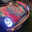 Load image into Gallery viewer, ORACLE Lighting LED Headlight Halo Kit - UV/Purple fits 2005-2008 Mini Cooper / 2008 Mini Cooper Clubman - Side View