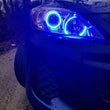 Load image into Gallery viewer, ORACLE Lighting LED Headlight Halo Kit - UV/Purple fits 2010-2012 Mazda 3 I - Side View