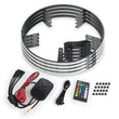 Load image into Gallery viewer, ORACLE Lighting LED Illuminated Wheel Rings 16.5in PLASMA ColorSHIFT w/BC2 Bluetooth Controller - Main Product View