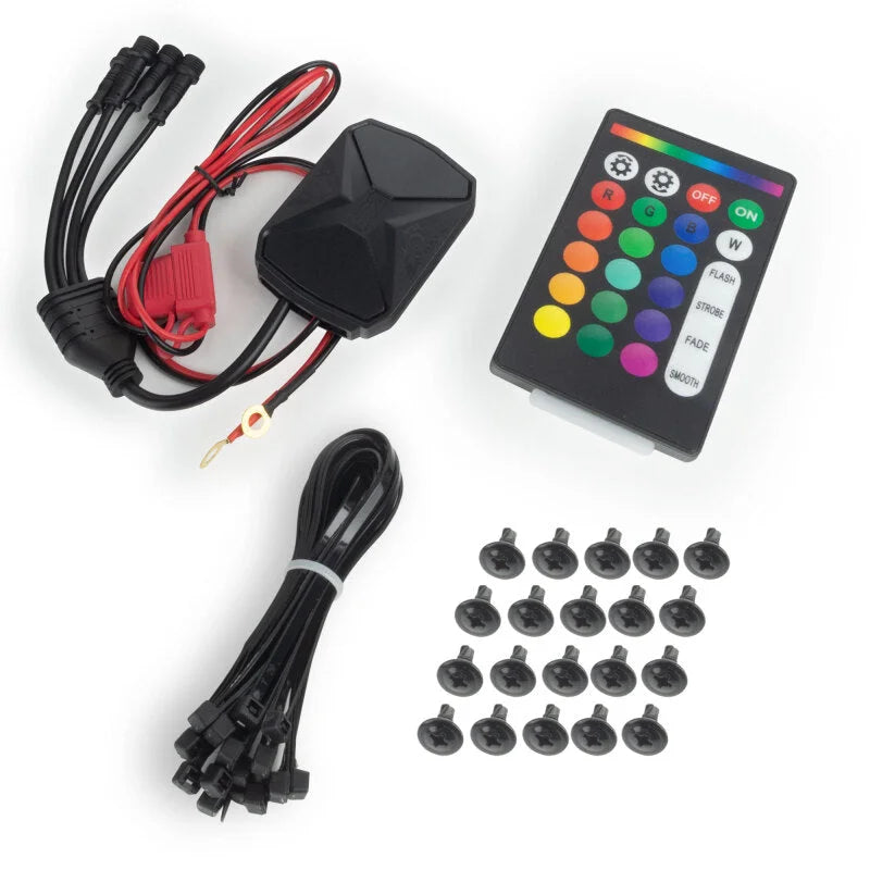 ORACLE Lighting LED Illuminated Wheel Rings 16.5in PLASMA ColorSHIFT w/BC2 Bluetooth Controller - Additional View 5
