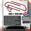 Load image into Gallery viewer, Oracle Dodge Challenger 08-14 LED Waterproof Afterburner Kit - Red - Side View