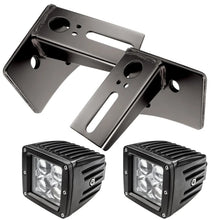 Load image into Gallery viewer, ORACLE Lighting Lower Windshield Mount Brackets/Lights Combo fits 2007-2018 2020 2021 Jeep JK / Wrangler - Main Product View