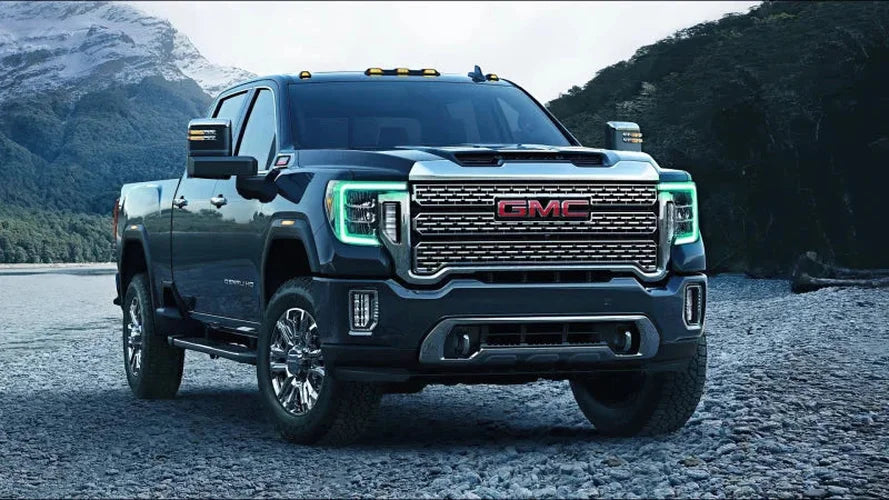 Oracle 20-21 GMC Sierra 2500 HD RGB+W Headlight DRL Kit - w/ Simple Controller - Additional View 9