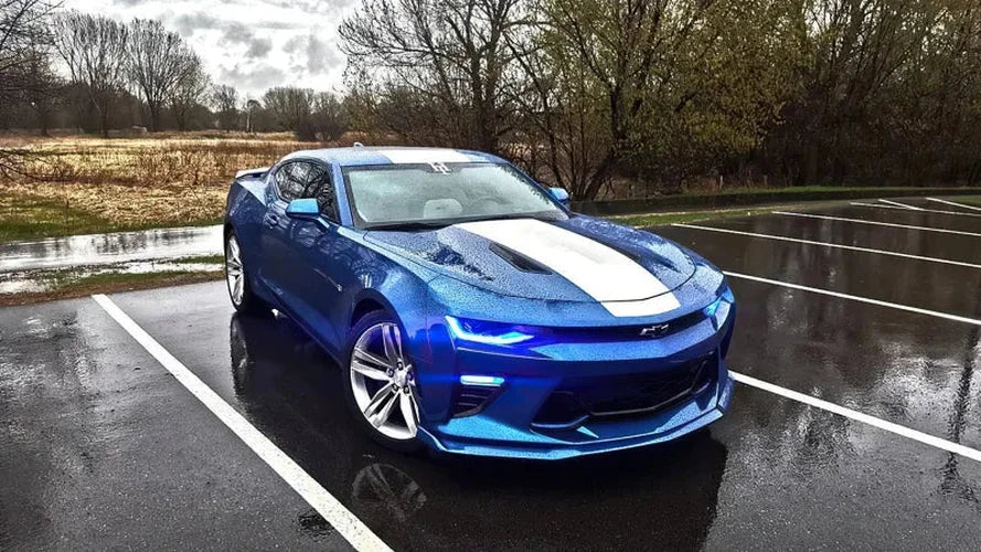 Oracle 16-18 Chevy Camaro RGB+W Headlight DRL Upgrade Kit - ColorSHIFT w/o Controller - Additional View 6