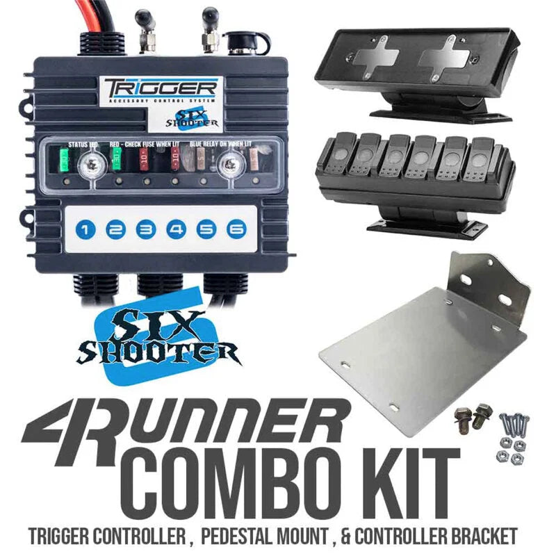 ORACLE Lighting Trigger 6 Shooter Combo Kit fits 2003-2009 Lexus GX470 / Toyota 4RUNNER / Toyota FJ Cruiser - Additional V...