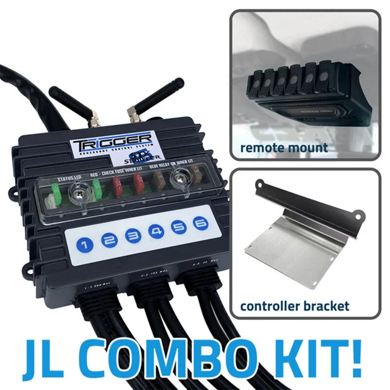 ORACLE Lighting Trigger 6 Shooter Combo Kit fits 2018-2025 Jeep Gladiator / Wrangler - Additional View 9