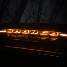 Load image into Gallery viewer, ORACLE Lighting Universal Illuminated LED Letter Badges - Matte Blk Surface Finish - B - Back View