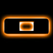 Load image into Gallery viewer, ORACLE Lighting Universal Illuminated LED Letter Badges - Matte Blk Surface Finish - O - Main Product View